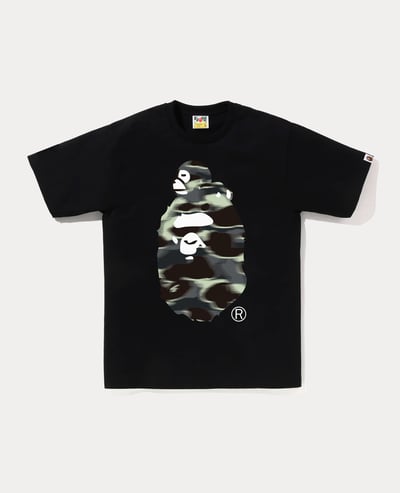 A Bathing Ape Screen Camo Milo On Big Ape Tee1