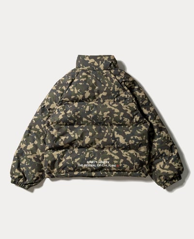 9090 90 Logo Rich Puffer Jacket2