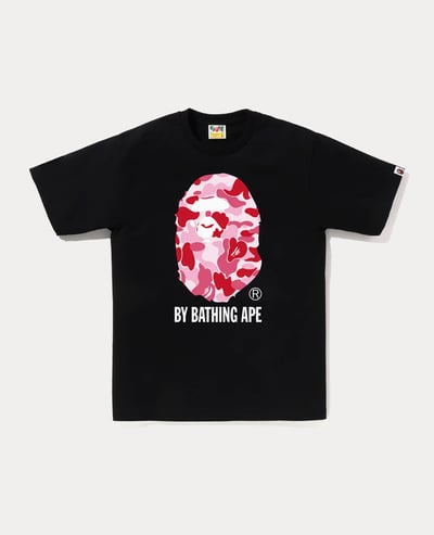 A Bathing Ape Abc Camo Ape Head Tee1