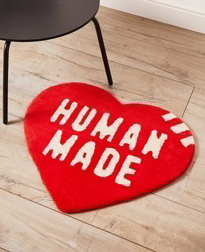 Human Made Heart Rug Small4