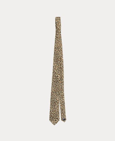 Stüssy Jacquard Leopard Tie2
