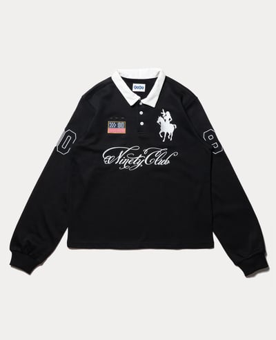 9090 Horse Girl Logo Polo Shirt1