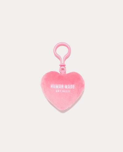 Human Made Stuffed Heart Key Charm2