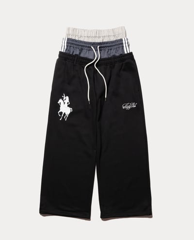 9090 Ninety Club Logo Triple Layered Sweat pants1