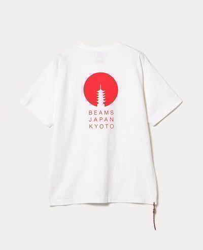 Beams Japan Kyoto Logo T-Shirt1