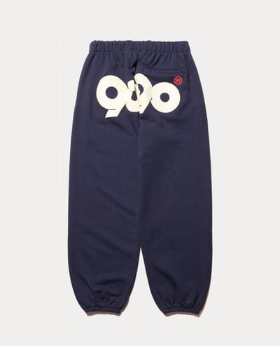 9090 90 Logo Glow Puff Logo Sweat Pants2