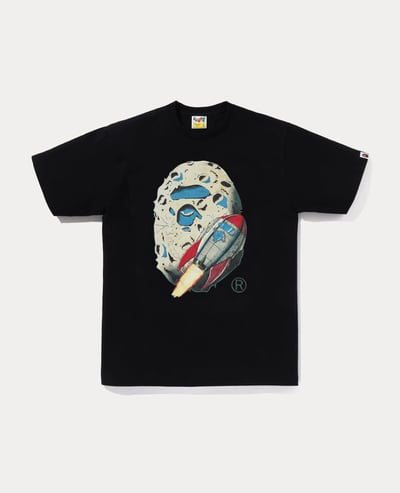 A Bathing Ape Moon Ape Head Tee1