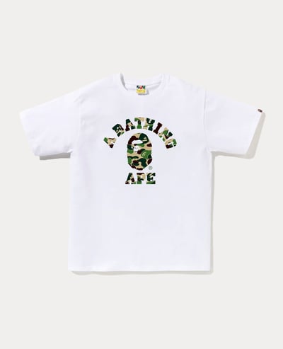 A Bathing Ape Abc Camo College Tee1