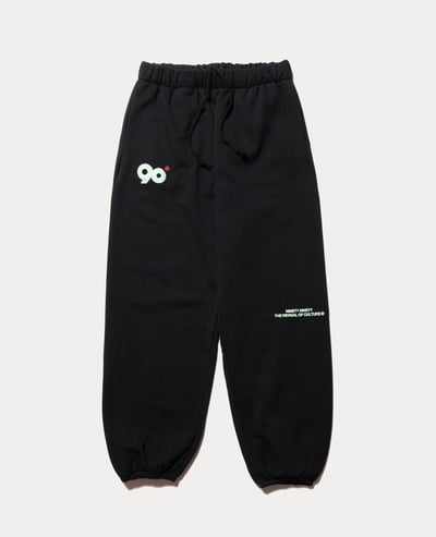 9090 90 Logo Glow Puff Logo Sweat Pants1