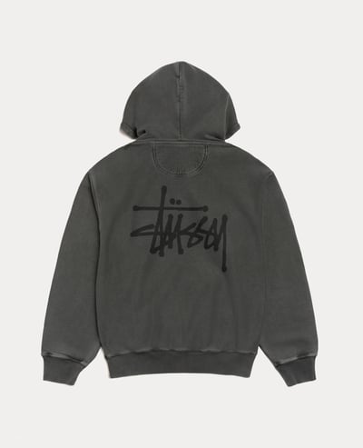 Stüssy Basic Stüssy Hoodie Pigment Dyed1