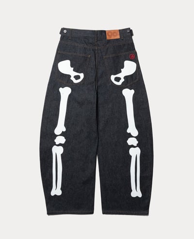 9090 Bone Hand Denim pants1