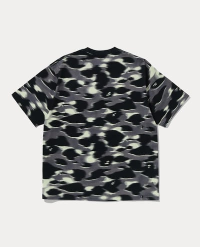 A Bathing Ape Screen Camo Sta Logo Relaxed Fit Tee2