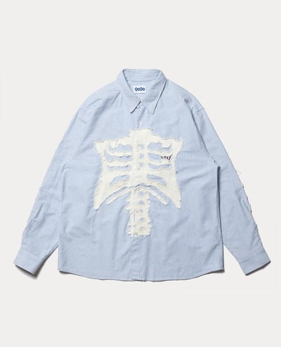 9090 Bone Long Sleeve Shirt1