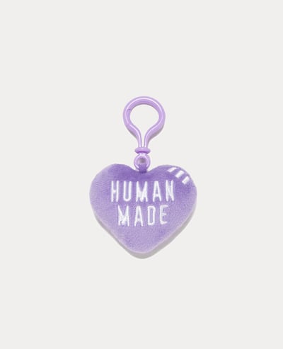 Human Made Stuffed Heart Key Charm1