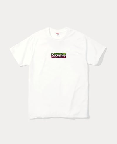 Supreme Los Angeles Fire Relief Box Logo Tee1