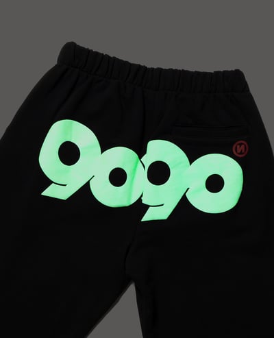 9090 90 Logo Glow Puff Logo Sweat Pants3