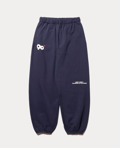 9090 90 Logo Glow Puff Logo Sweat Pants1