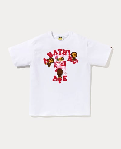 A Bathing Ape ABC Camo College Milo Tee1