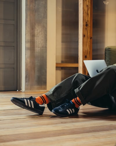 Faam Old School Striped Ankle3