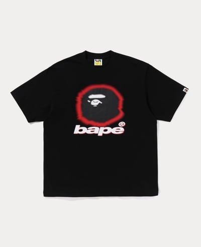 A Bathing Ape Spray Ape Head Relaxed Fit Tee1