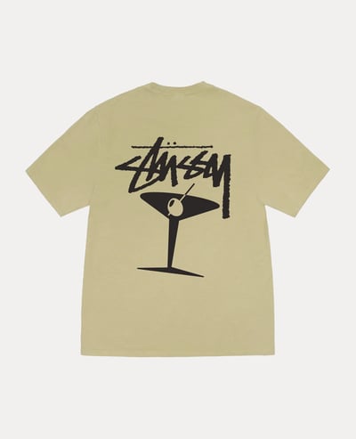 Stüssy Martini Tee Pigment Dyed1