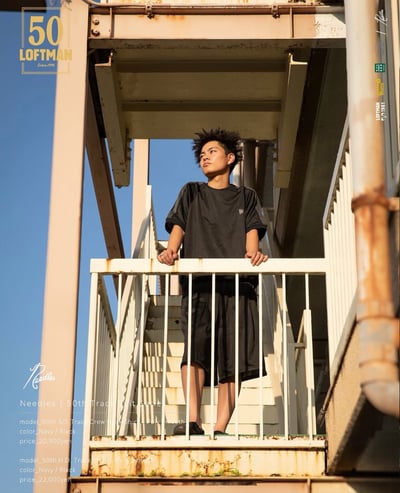 Loftman 50th x Needles S/S Track Crew Neck Shirt - Poly Smooth5