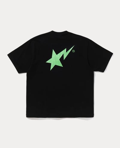 A Bathing Ape Metallic Bape Sta Logo Relaxed Fit Tee2