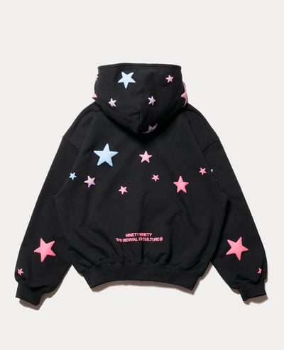 9090 90 Glow Star Allover Hoodie2