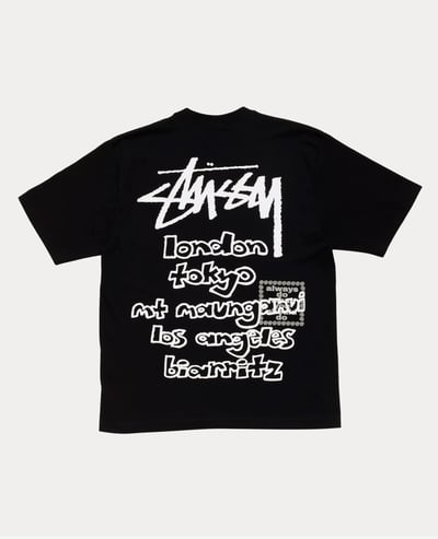 Stüssy & Always World Tour Tee1