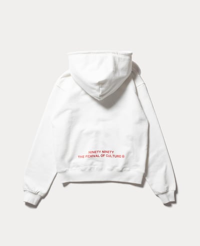 9090 girl OG Logo Valentine Zip Hoodie