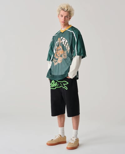 ICECREAM Running Dog Denim Shorts4