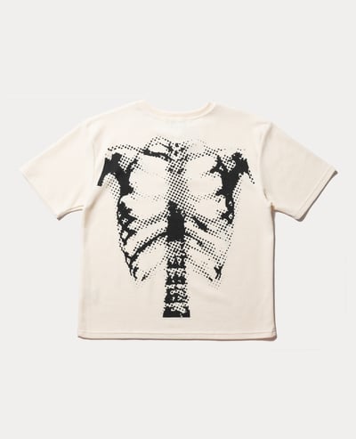 9090 Dot Bone Thermal Henley Neck Tee2