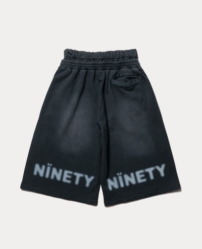 9090 NINETY Faded Layered Shorts1