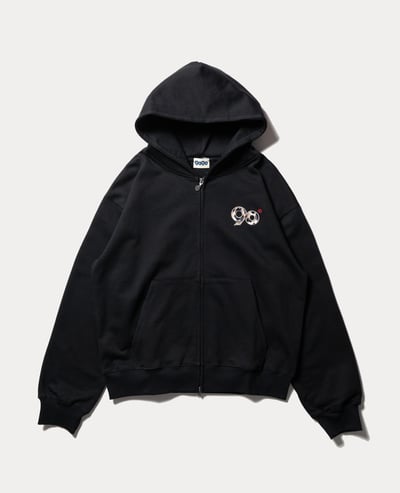 9090 90 Logo Zip Hoodie1