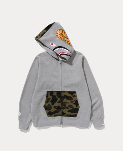 A Bathing Ape Shark Full Zip Hoodie2