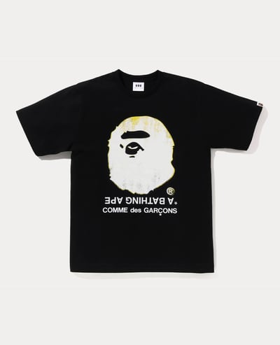 BAPE x Comme des Garcons Osaka Big Ape Head Tee1