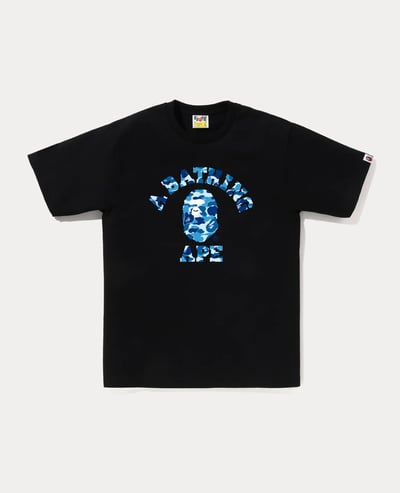 A Bathing Ape Abc Camo College Tee1