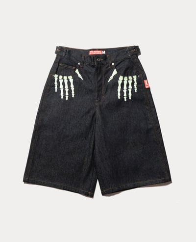 9090 Bone Hand Denim Jorts2