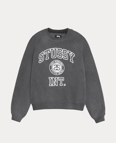 Stüssy Overlock Varsity Raglan Crew1
