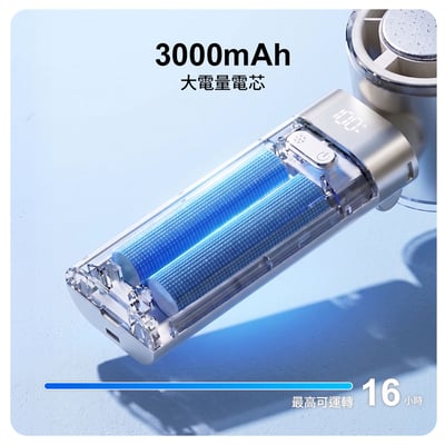【PHILIPS 飛利浦】高速100檔手持製冷風扇 ACR31447