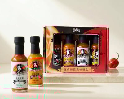 星級美食大獎【Anita's 】迷你辣醬禮盒2