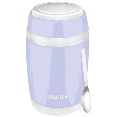 【MoliFun魔力坊】不鏽鋼真空保鮮保溫罐/燜燒罐/食物罐(550ml)10