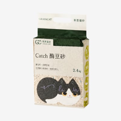 【草恩貓砂】升級版 Catch 酶豆砂18