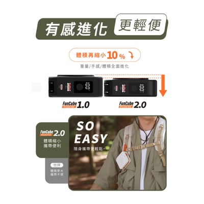 美安獨家優惠 2.0買大送小【PHILIPS 飛利浦】FunCube 多合一磁吸行動電源Type C DLP4348CM-E + 口袋行動電源 TypeC DLP2550CM 粉紫漸變8