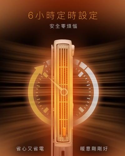 【聲寶SAMPO】橫豎暖陶瓷電暖器 HX-LA04P10