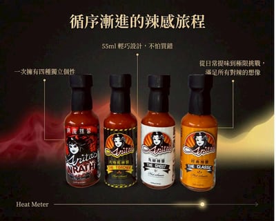 星級美食大獎【Anita's 】迷你辣醬禮盒11