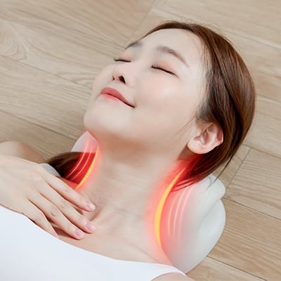 【3ZeBra】頸椎熱敷牽引枕｜震動款19