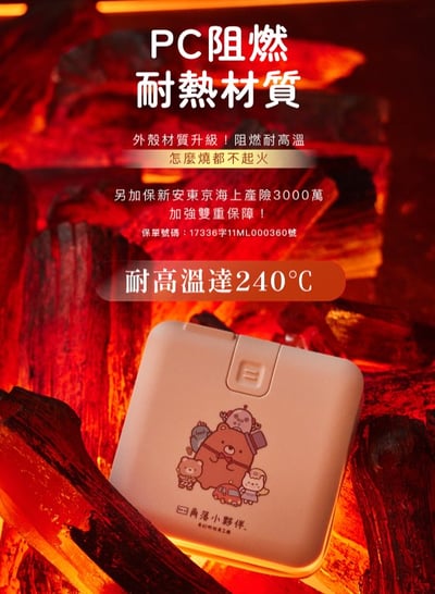 角落小夥伴*GEYAN萬用行動電源2.0 ｜ 奇幻玩具工廠聯名款 ( 標示Wh瓦時+BSMI+NCC認證)13