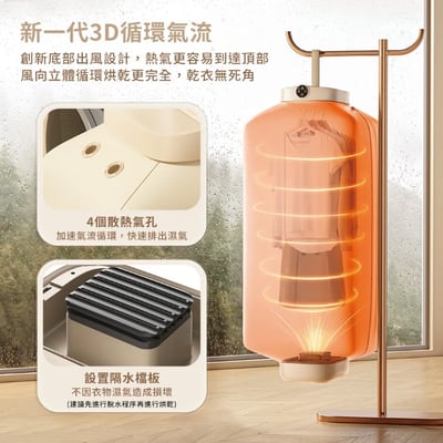 DIKE 折疊便攜式光觸媒烘衣機 HLE900TN5