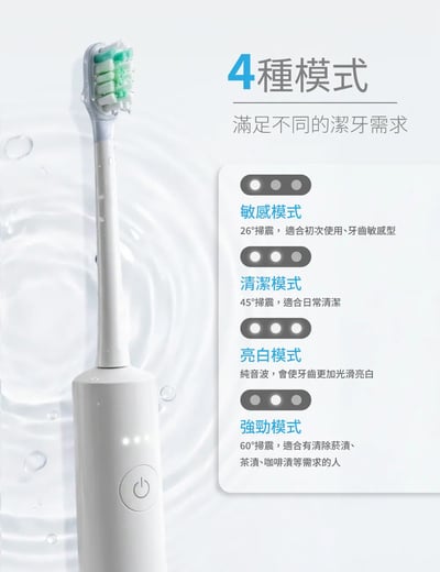 【Roommi】智慧Pro掃震電動牙刷5